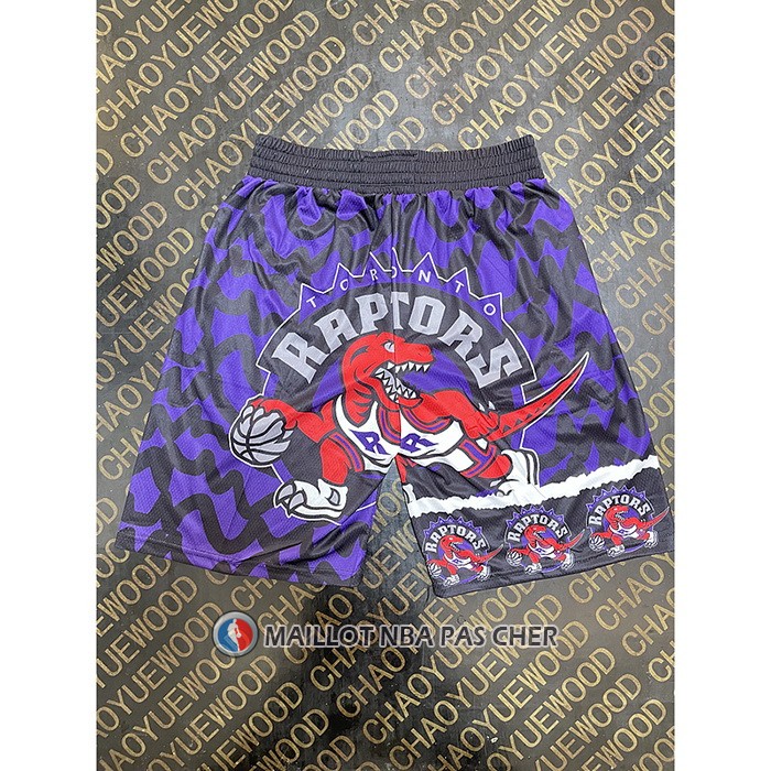 Short Tornto Raptors Mitchell & Ness Noir